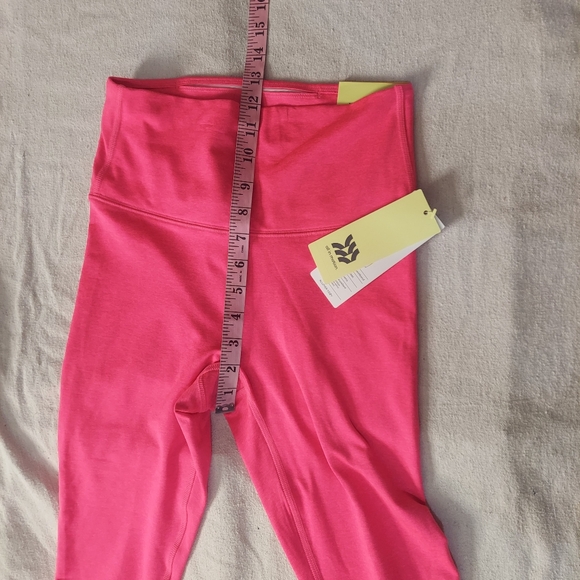 Women's Allover Cozy Leggings - All in Motion™ Heathered Pink Sz Small - Picture 7 of 11